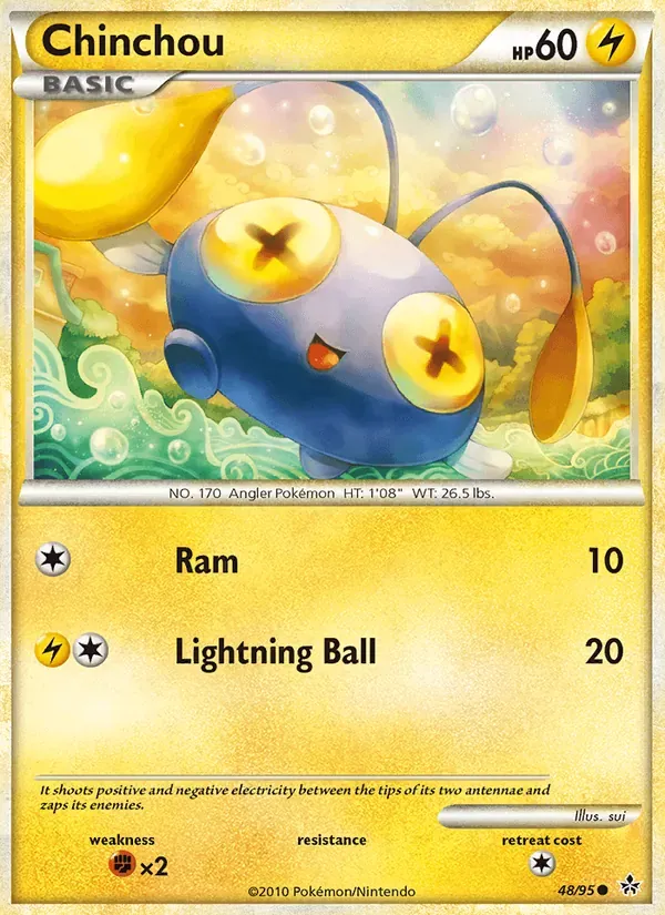 Chinchou 48/95 Revelado