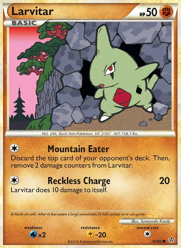 Larvitar 50/95 Revelado