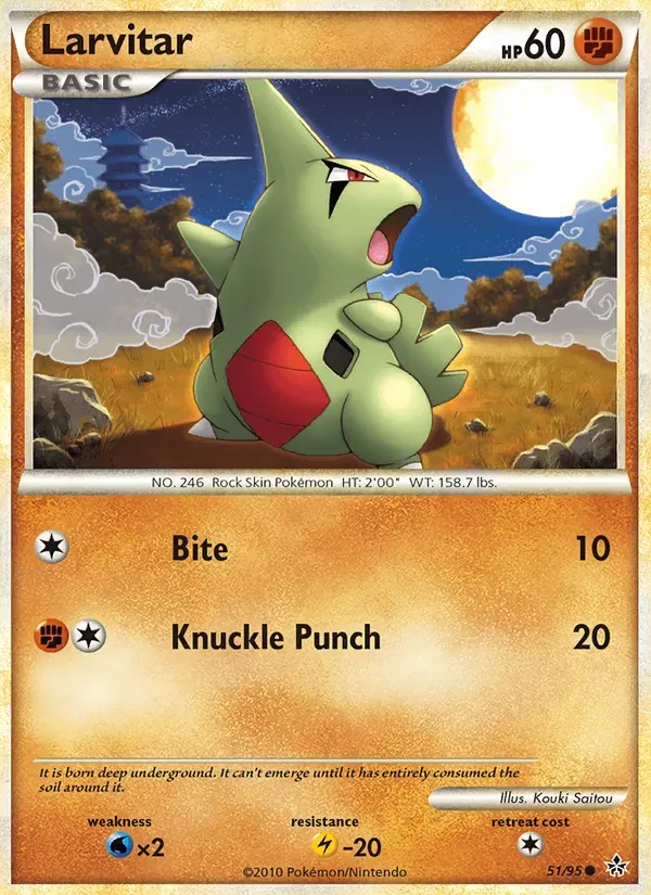 Larvitar 51/95 Revelado