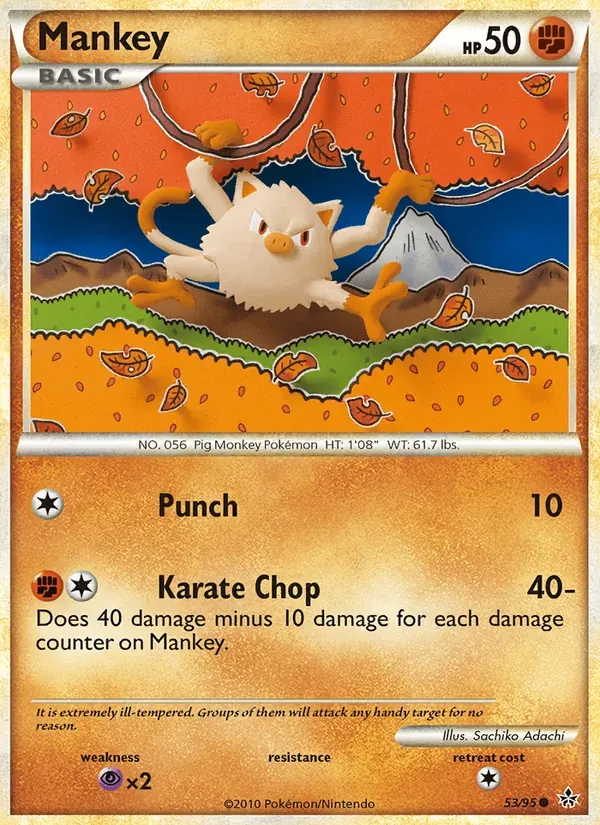 Mankey 53/95 Revelado