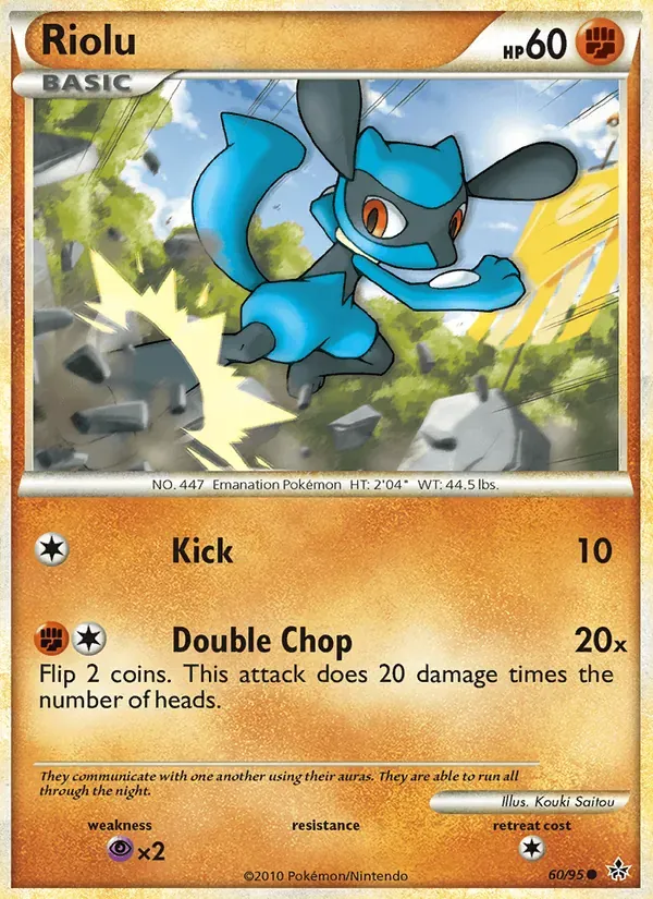 Riolu 60/95 Revelado