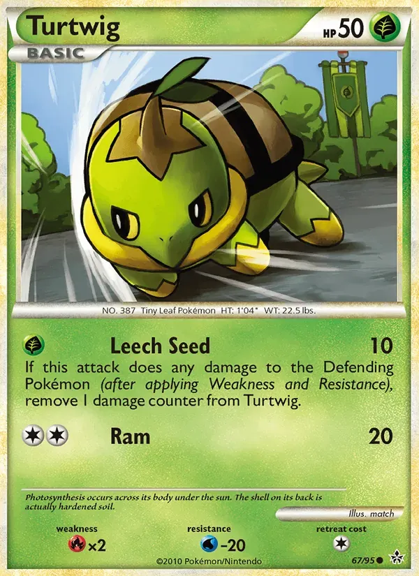 Turtwig 67/95 Revelado