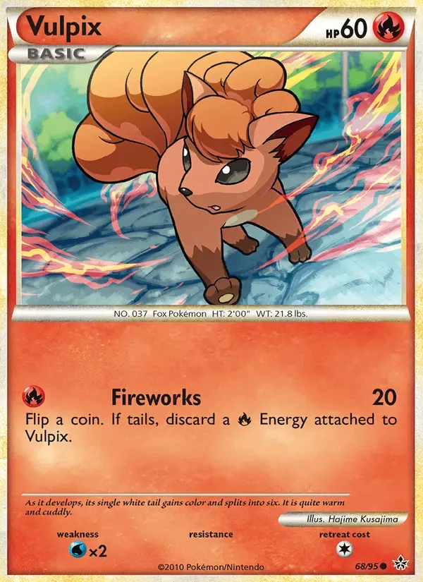 Vulpix 68/95 Revelado