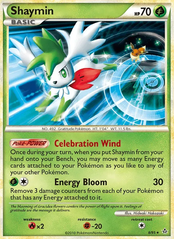 Shaymin 8/95 Revelado