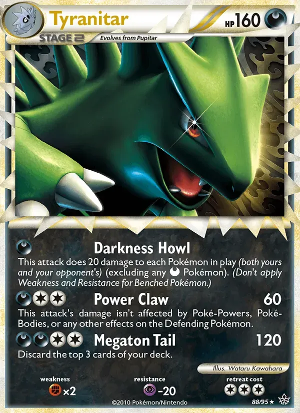 Tyranitar 88/95 Revelado