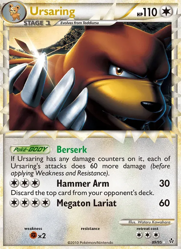 Ursaring 89/95 Revelado