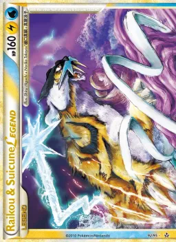 Raikou & Suicune LEGEND 92 Revelado