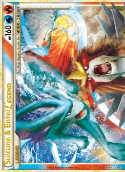 Suicune & Entei LEGEND 94 Revelado