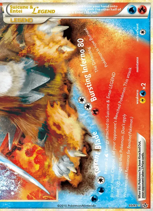 Suicune & Entei LEGEND 95/95 Revelado