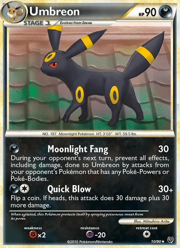 Umbreon 10/90 Destemido