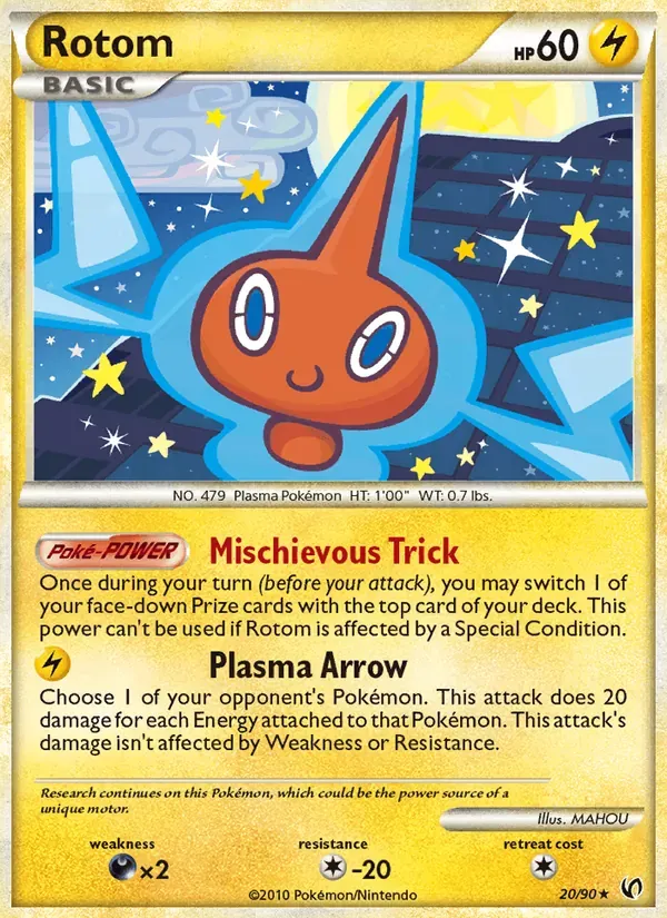 Rotom 20/90 Destemido