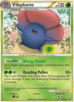 Vileplume 24 Destemido