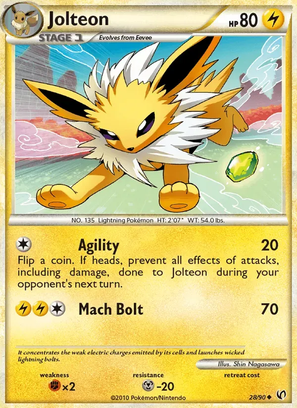 Jolteon 28/90 Destemido
