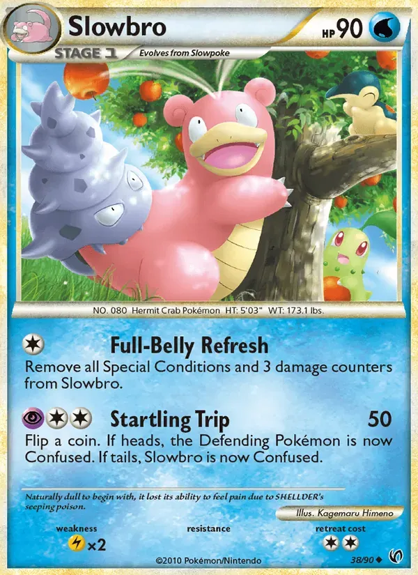 Slowbro 38/90 Destemido