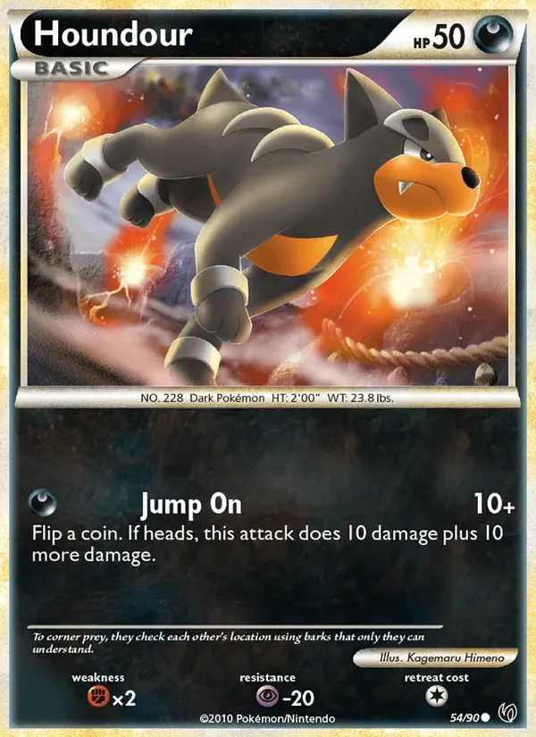 Houndour 54/90 Destemido