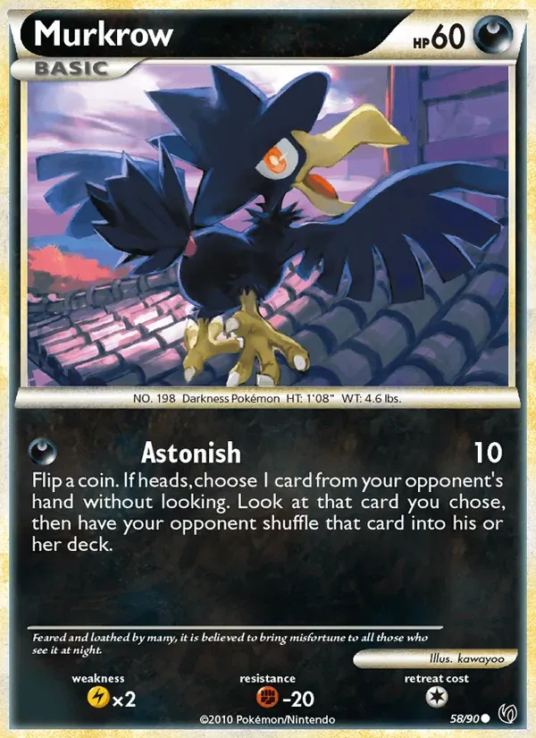 Murkrow 58/90 Destemido