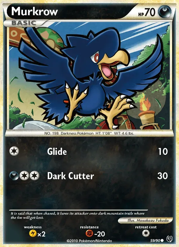 Murkrow 59/90 Destemido