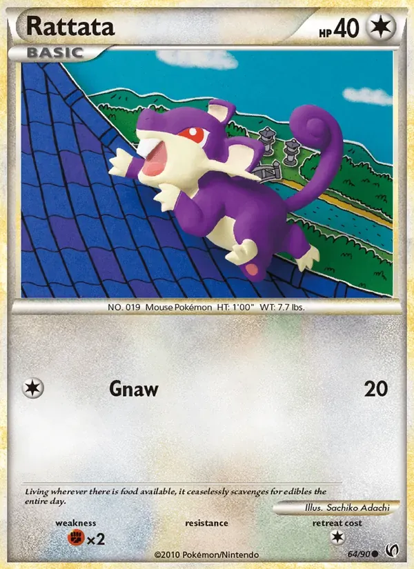 Rattata 64/90 Destemido