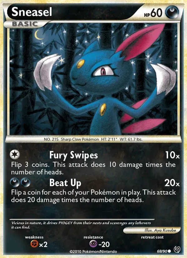 Sneasel 68/90 Destemido