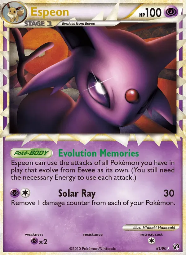 Espeon 81/90 Destemido