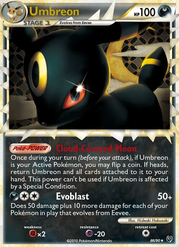 Umbreon 86/90 Destemido