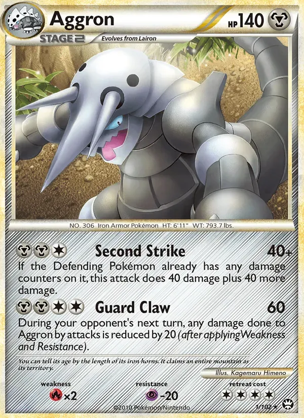 Aggron 1/102 Triunfante