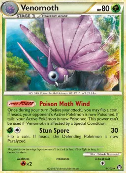 Venomoth 11 Triunfante