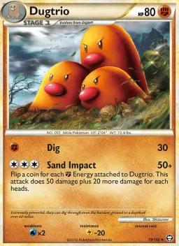 Dugtrio 19 Triunfante
