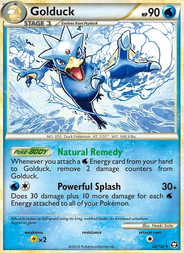 Golduck 22/102 Triunfante