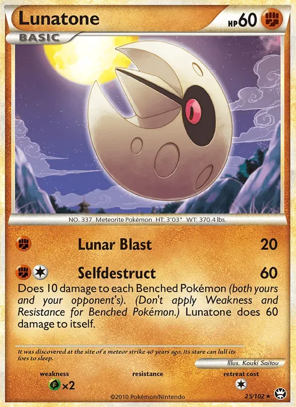 Lunatone 25/102 Triunfante