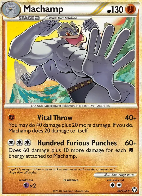 Machamp 26/102 Triunfante