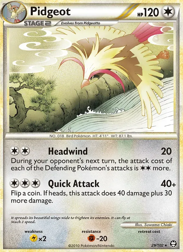 Pidgeot 29/102 Triunfante