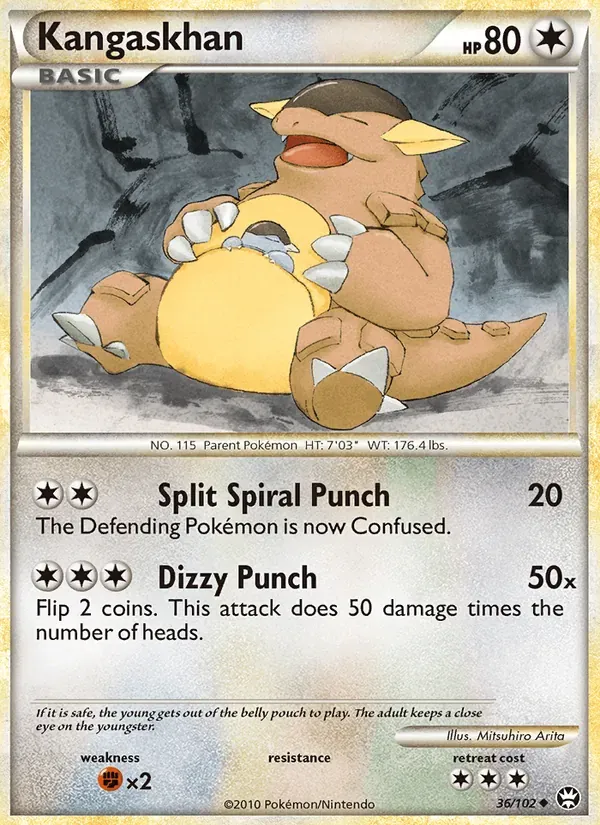 Kangaskhan 36/102 Triunfante