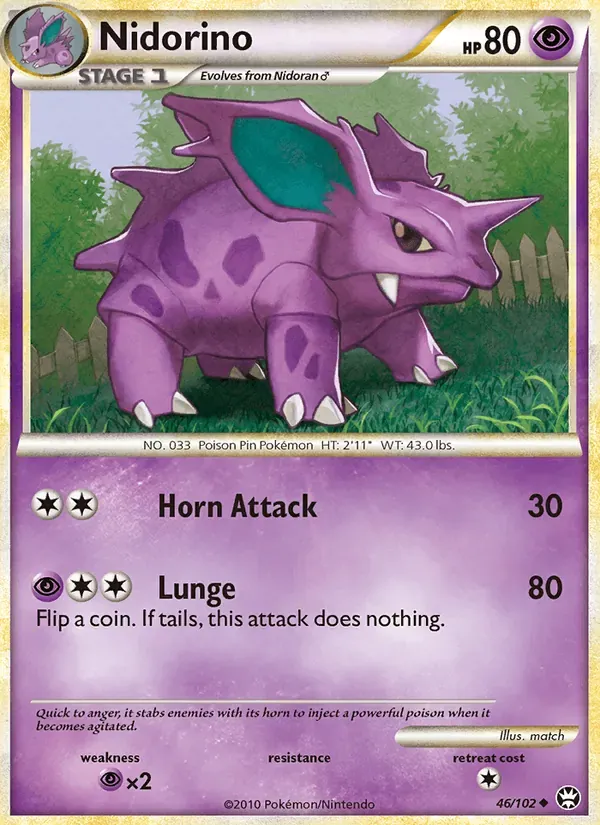 Nidorino 46/102 Triunfante