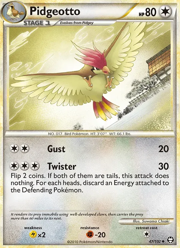 Pidgeotto 47/102 Triunfante