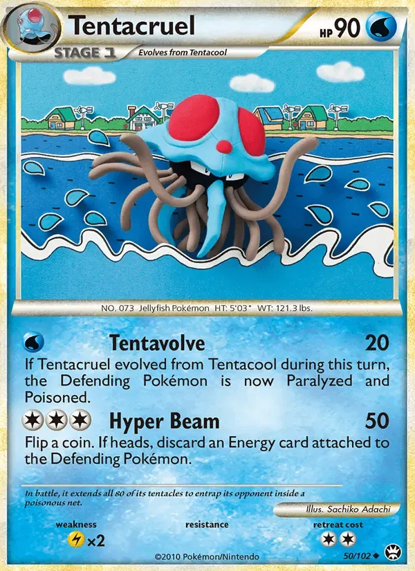 Tentacruel 50/102 Triunfante