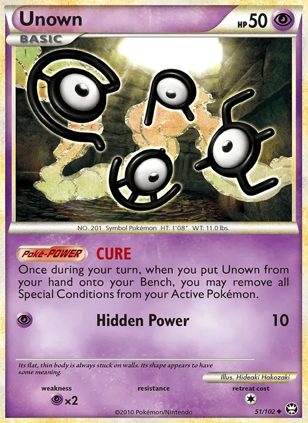 Unown 51/102 Triunfante