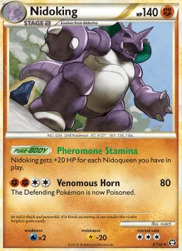 Nidoking 6 Triunfante