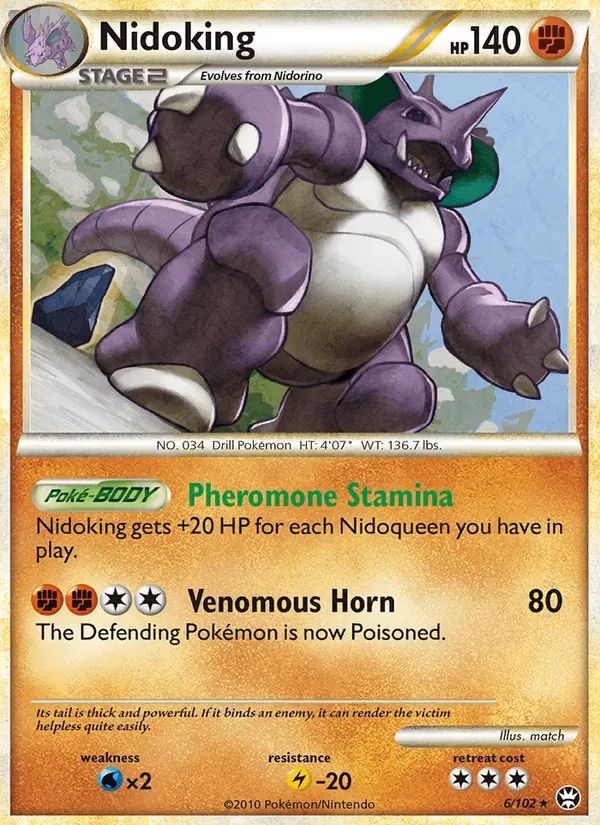 Nidoking 6/102 Triunfante