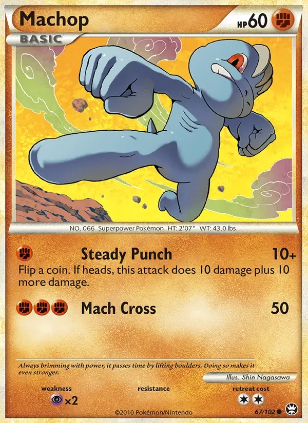 Machop 67/102 Triunfante