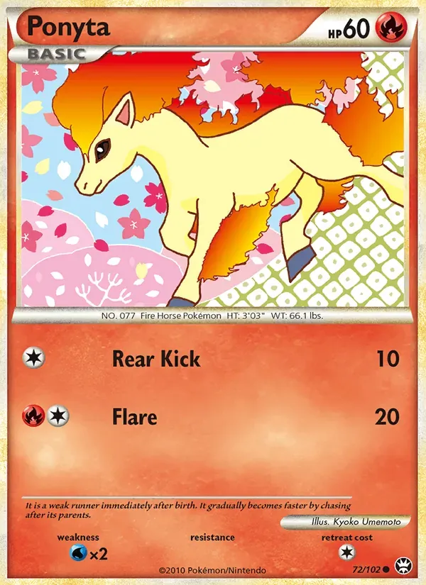 Ponyta 72/102 Triunfante