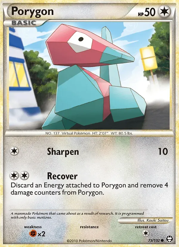 Porygon 73/102 Triunfante