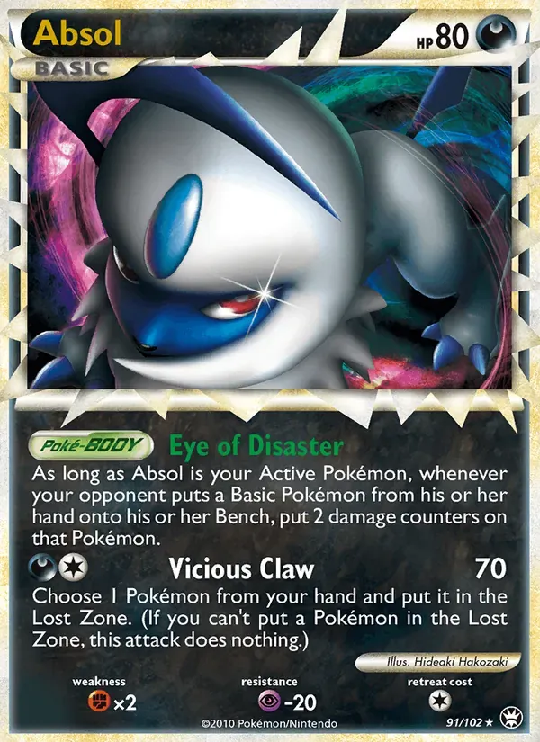 Absol 91/102 Triunfante