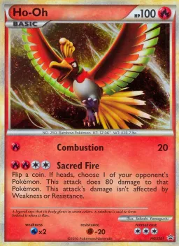 Ho-Oh HGSS01 HGSS Black Star Promos