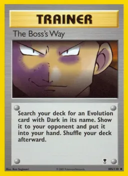 The Boss's Way 105 Legendary Collection