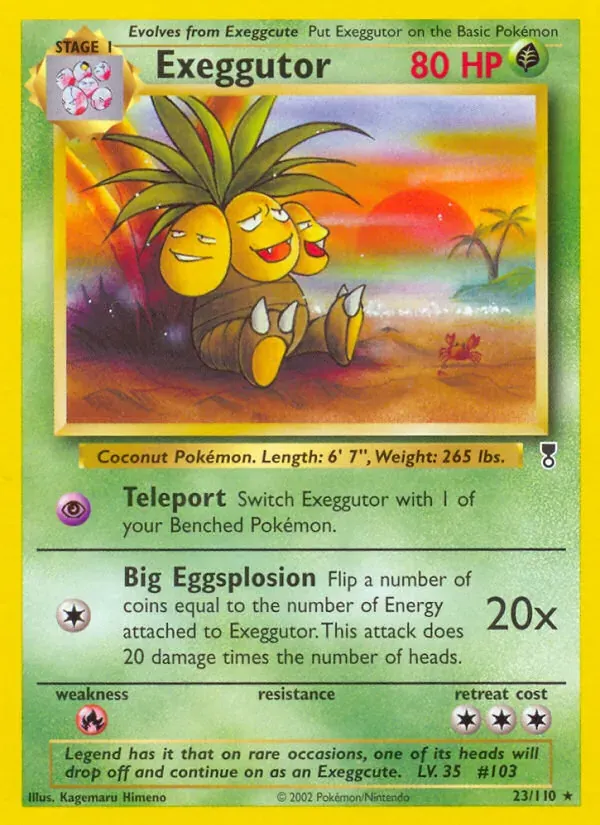 Exeggutor 23/110 Legendary Collection
