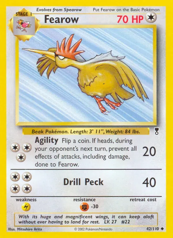 Fearow 42/110 Legendary Collection