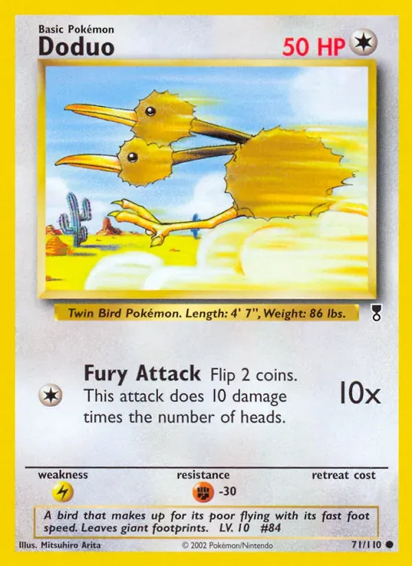 Doduo 71/110 Legendary Collection