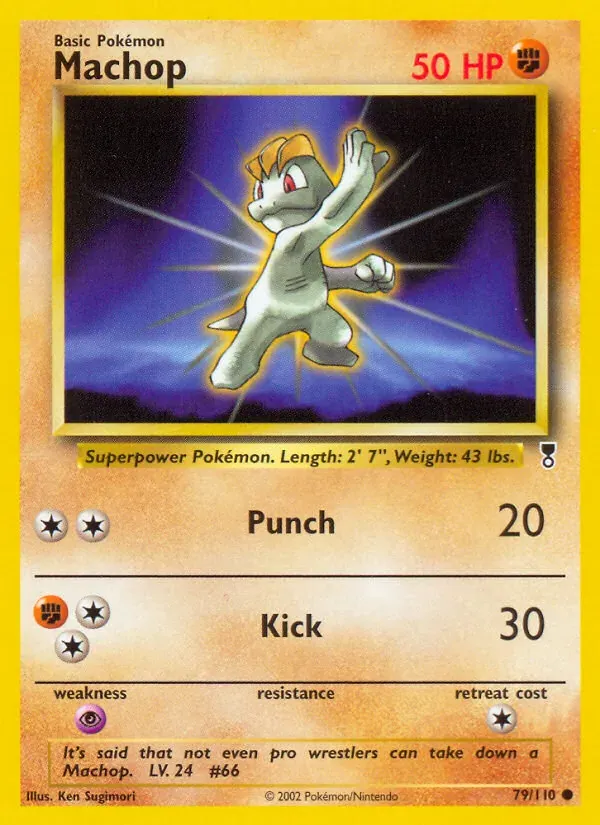 Machop 79/110 Legendary Collection