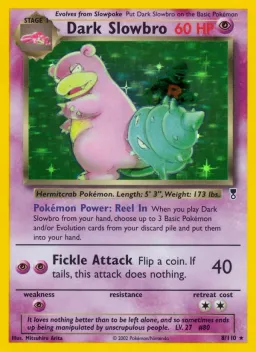 Dark Slowbro 8 Legendary Collection